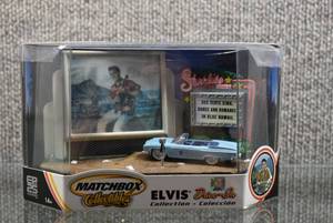 lot 2037 image: Die-Cast Matchbox Collectible  Elvis Drive-In Blue Hawaii Dodge Dart Phoenix 1961 -WILL SHIP