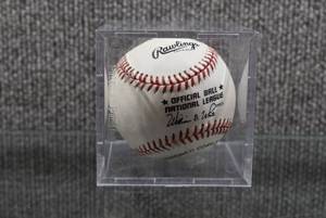 lot 2048 image: Autographed MLB Baseball  Billy Williams HOF Chicago Cubs Player -WILL SHIP