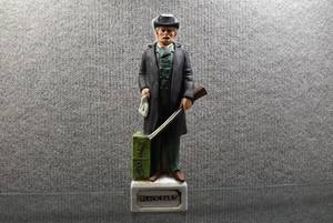 lot 2082 image: American Porcelain McCormick Distilling Company  Black Bart  Whiskey Botttle Limited Edition  13 Tall  -WILL SHIP