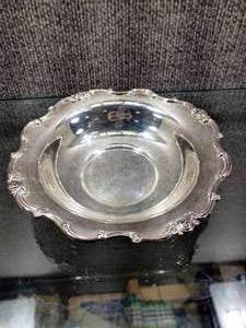lot 2089 image: Gorham Silverplated Paul Revere Reproduction Bowl YC2080  6 58 Diameter  -WILL SHIP