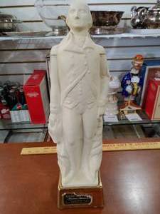 lot 2103 image: American Patriot Series George Washinton Decanter  20 Tall -WILL SHIP