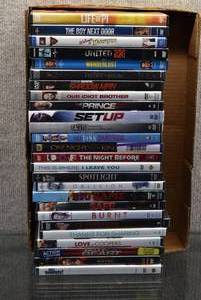 lot 2201 image: Lot of 26 DVDs  Titles Include Life of PI, the Boy Next Door & More -WILL SHIP