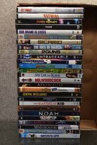lot 2203 image: Lot of 27 DVDs  Titles Include Haywire, Get Smart & More -WILL SHIP