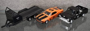 lot 2207 image: Lot of 3 Diecast ItemsAccessories  1968 Ford PU WIX Series #6 1996 Limited Edition, 1969 Ford Boss 302 Mustang, WIX Series #3, Trailer 2646 -WILL SHIP