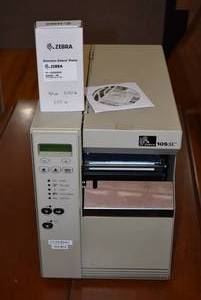 lot 2209 image: Zebra 105SL Commercial Direct Print Label Printer with a Printhead 203 dpi 105SL Replacement and Software and Documentation CD -WILL SHIP