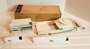 lot 2035 image: Pampered Chef Ultimate Mandoline and 2 Knife StorageSharpener