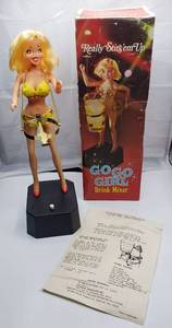 lot 1226 image: Vintage Poynter Products - Go Go Girl Drink Mixer wOriginal Box and Instructions, Cir. 1969