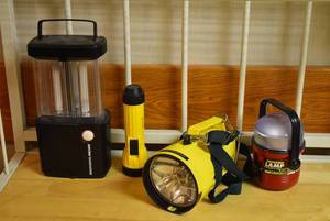 lot 2135 image: Lot of Flashlights and Lanterns