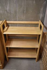 lot 2170 image: Collapsible Bookshelf 37x28x12