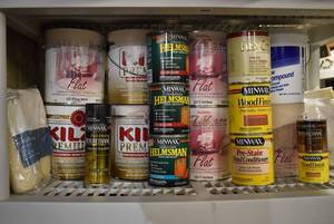 lot 2199 image: Paint & Wood Finishing Products