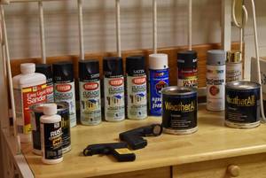 lot 2245 image: Lot of Paint and Finishes