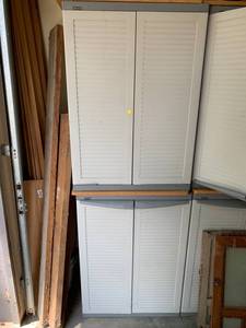 lot 2276 image: Pair of Black & Decker Storage Cabinets -Each is 35 Tall