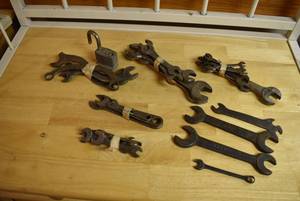 lot 2297 image: Lot of Older Wrenches