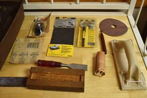 lot 2316 image: Lot of Woodworking & Sanding Tools