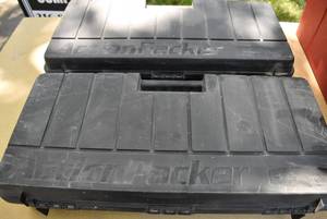 lot 2334 image: Pair of Rubbermaid Plastic Tool Box Organizers