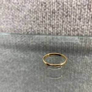 lot 2024 image: 10k Gold Ring 1.1 grams Size 9