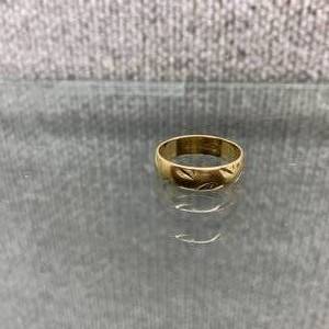 lot 2025 image: 14k Gold Mens Ring Size 10 -weighs 5.4 grams