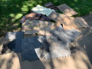 lot 2410 image: Floor Mats, Rugs, & Foam Garage Tiles