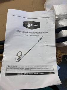 lot 2024 image: Edou Telescoping Pressure Washer Wand