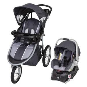 lot 2034 image: Baby Trend Jogger Travel System Gray