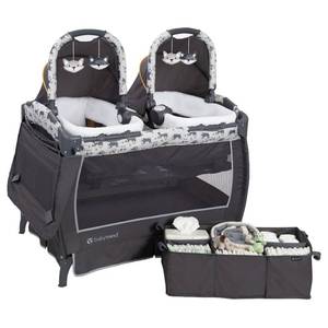 lot 2046 image: Baby Trend Twins Nursery Center - Goodnight Forest