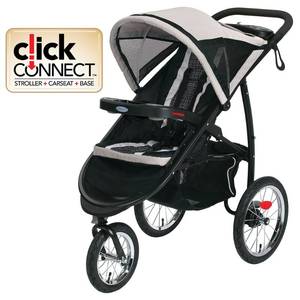 lot 2048 image: Graco FastAction Fold Jogger Click Connect Stroller - Pierce