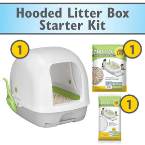 lot 2099 image: Tidy Cats Breeze Hooded Litter Box System