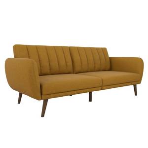 lot 2102 image: Novogratz Brittany Sofa Bed, Mustard