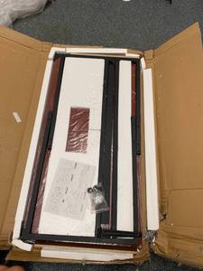 lot 2137 image: Coleshome Modern Office Desk