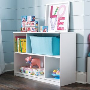 lot 2155 image: ClosetMaid - Kids Shelving Unit - White