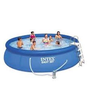 lot 2037 image: INTEX 15ft Piscina easy set pool