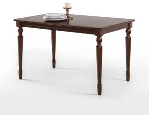 lot 2071 image: Zinus Bordeaux Wood Dining Table 47 x 29.5 x 29�