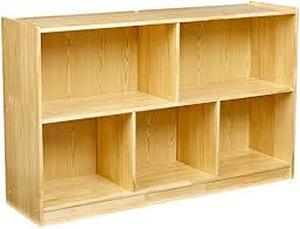 lot 2154 image: Amazonbasics Classroom Storage Cabinet, 6-section M42370b36