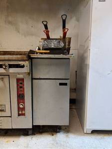lot 7326 image: Anets Natural Gas Fryer SLG40
