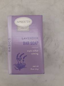lot 3765 image: Sprouts Essentials Lavendar Bar Soap