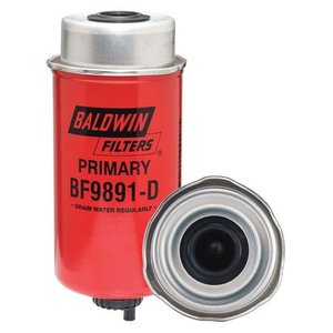 lot 3770 image: Baldwin Filters BF9891-D Fuel Filter (7-1116 x 3-316 x 7-1116In)