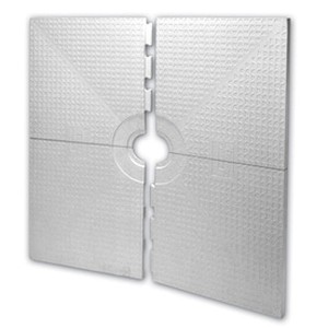 lot 3795 image: Schluter Systems 6-ft x 6-ft Shower Tray