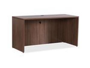 lot 3808 image: Lorell, LLR69970, Essentials Series Walnut Credenza Shell, 1 Each
