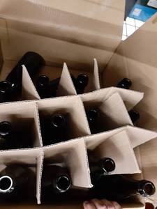 lot 3847 image: 750ml brown glass bottles