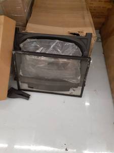 lot 3876 image: HEAVILY DAMAGED indoor fire place