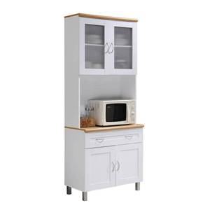 lot 72740 image: Hodedah HIK92 Kitchen Cabinet, Box Damaged