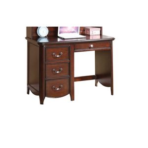 lot 72761 image: Cecilie Kids Desk with Four Drawers, Cherry