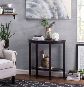 lot 72769 image: 2l Lifestyle Shelburne Accent Console Table, Brown B12300003, Scratch on Corner