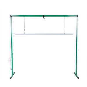 lot 72774 image: iPower 36W 4 Feet LED Grow Light System with Stand Rack for Plant Growing, the Only Isolated Driver Design for Safety Assurance