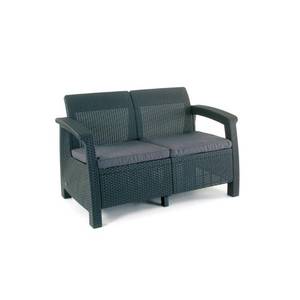 lot 72832 image: Corfu Love Seat with Cushion