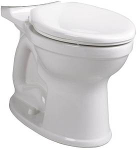 lot 72835 image: American Standard 3195B101.021 Champion PRO Right Height Round Front Toilet Bowl, Bone