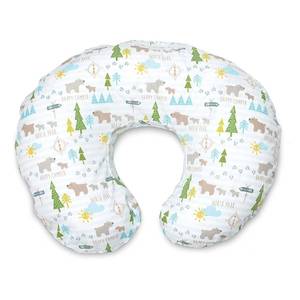 lot 72843 image: Boppy Original Nursing Pillow and Positioner, North Park, Cotton Blend Fabric with allover fashion
