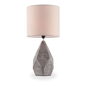 lot 73718 image: OK Lighting OK-4503 25H Manila Table Lamp (DAMAGED SEE PICTURES)