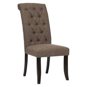 lot 73758 image: Signature Design by Ashley - Tripton Dining Room Chairs - Set of 2 - Upholstered - Vintage Casual - Set of 2 - Graphite