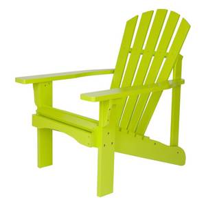 lot 73773 image: Shine Company 4617LG Rockport Adirondack Chair, Lime Green